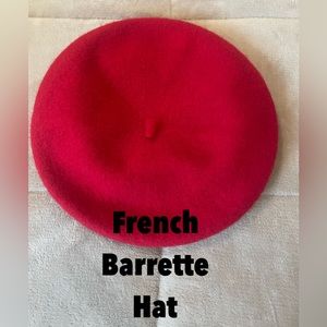 French Barrette hat